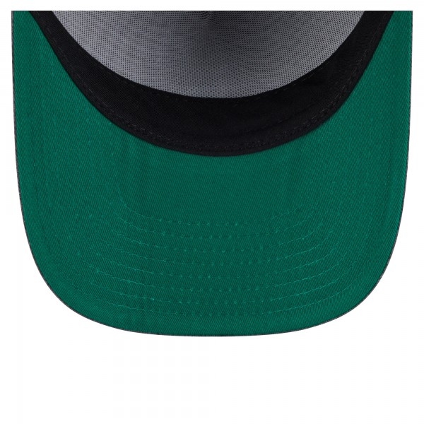 Бейсболка LA Clippers New Era Charcoal Throwback Washed Pre-Curved 9FIFTY