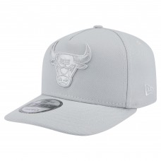 Бейсболка Chicago Bulls New Era Gray Colorpack A-Frame Pinch Front 9FIFTY