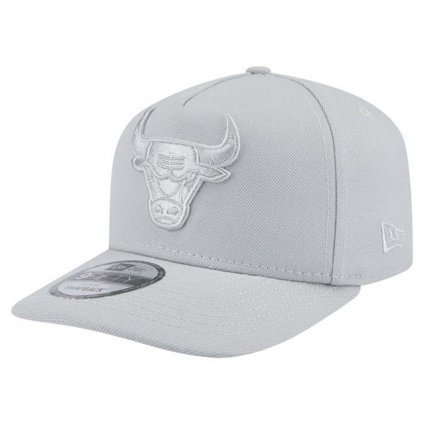 Бейсболка Chicago Bulls New Era Gray Colorpack A-Frame Pinch Front 9FIFTY