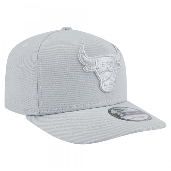 Бейсболка Chicago Bulls New Era Gray Colorpack A-Frame Pinch Front 9FIFTY