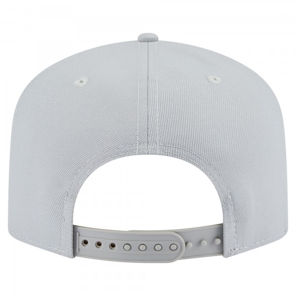 Бейсболка Chicago Bulls New Era Gray Colorpack A-Frame Pinch Front 9FIFTY