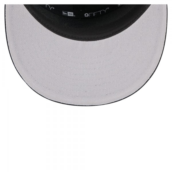 Бейсболка Milwaukee Bucks New Era Black Adventure Canvas Split Panel 9FIFTY