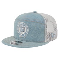 Бейсболка Boston Celtics New Era Adventure Denim Split Panel 9FIFTY Snapback