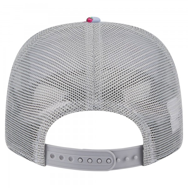 Бейсболка Chicago Bulls New Era Light Blue/Gray Adventure Aloha Pattern 9SEVENTY