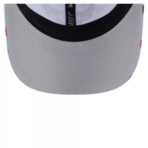 Бейсболка Chicago Bulls New Era Light Blue/Gray Adventure Aloha Pattern 9SEVENTY