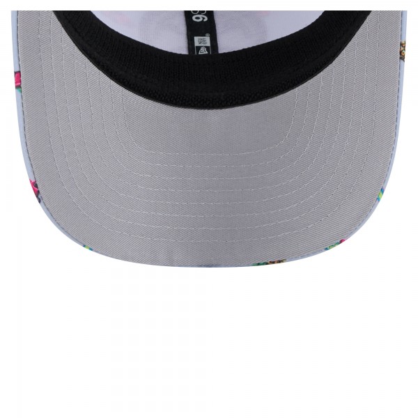 Бейсболка Denver Nuggets New Era Light Blue/Gray Adventure Aloha Pattern 9SEVENTY