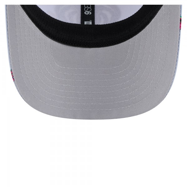 Бейсболка Memphis Grizzlies New Era Light Blue/Gray Adventure Aloha Pattern 9SEVENTY Stretch-Snap