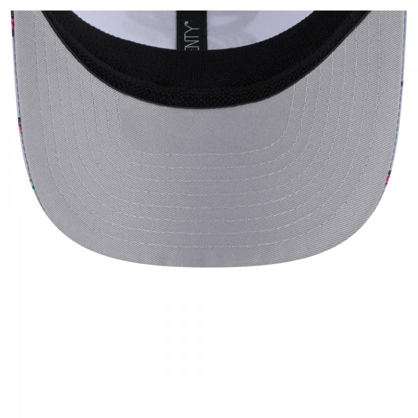 Бейсболка Miami Heat New Era Light Blue/Gray Adventure Aloha Pattern 9SEVENTY