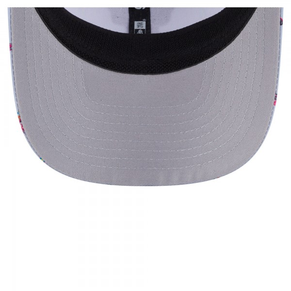 Бейсболка Milwaukee Bucks New Era Light Blue/Gray Adventure Aloha Pattern 9SEVENTY