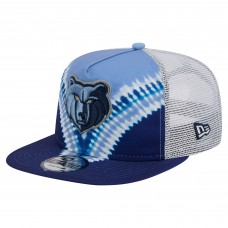 Memphis Grizzlies New Era Navy/Light Blue Throwback Dye Golfer Snapback Hat