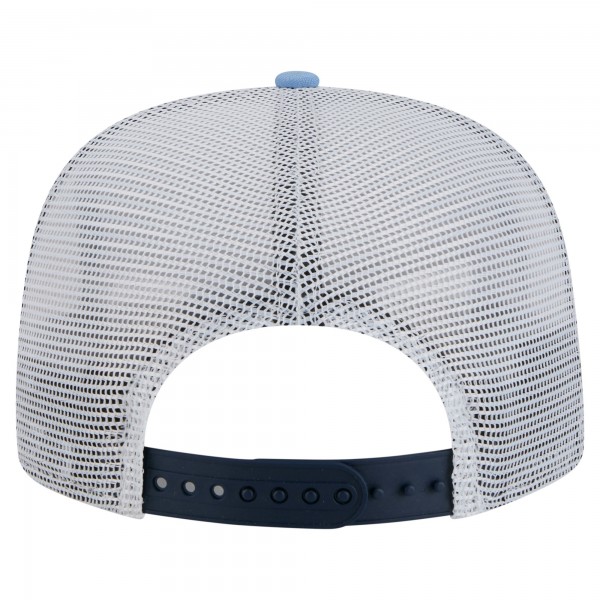 Memphis Grizzlies New Era Navy/Light Blue Throwback Dye Golfer Snapback Hat