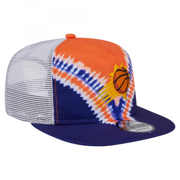 Бейсболка Phoenix Suns New Era Purple/Orange Throwback Dye Golfer
