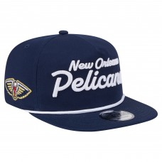 Бейсболка New Orleans Pelicans New Era Navy Team Text Golfer