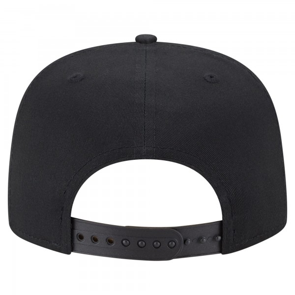 Бейсболка Miami Heat New Era Black Team Text Golfer