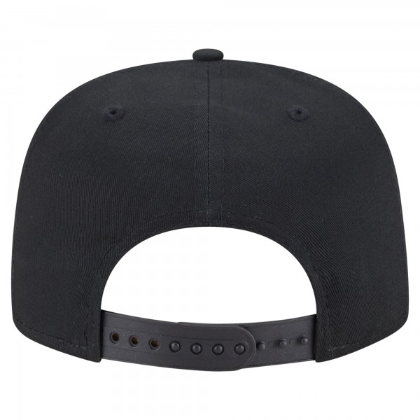 Бейсболка Chicago Bulls New Era Black Team Text Golfer