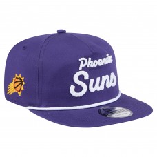 Бейсболка Phoenix Suns New Era Purple Team Text Golfer