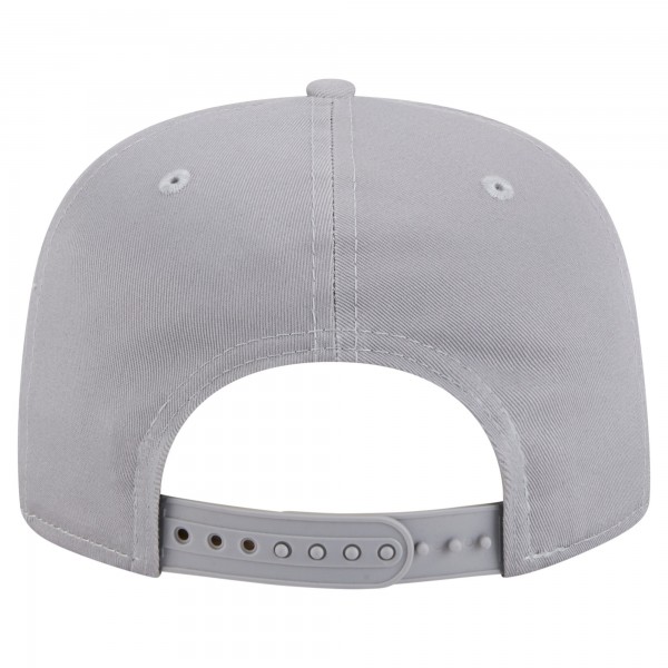 Бейсболка Golden State Warriors New Era Gray Throwback Property Of Golfer