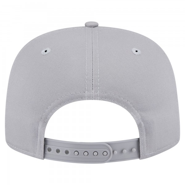 New York Knicks New Era Gray Throwback Property Of Golfer Snapback Hat