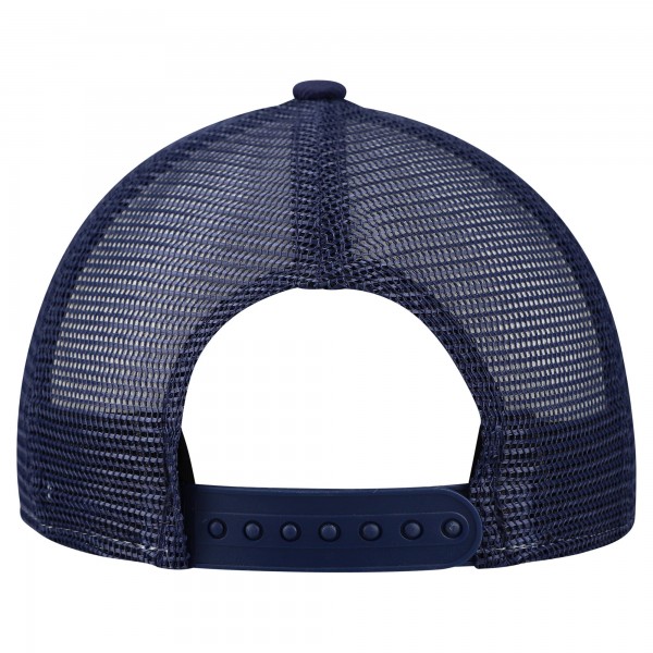 Подростковая Boston Celtics New Era Light Blue Colorpack 9FORTY A-Frame Trucker Adjustable Hat