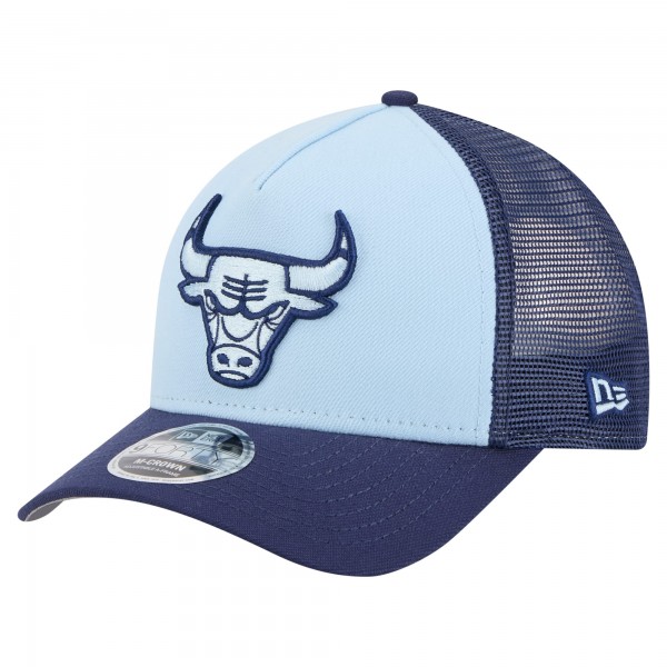 Бейсболка Youth Chicago Bulls New Era Light Blue Colorpack A-Frame 9FORTY
