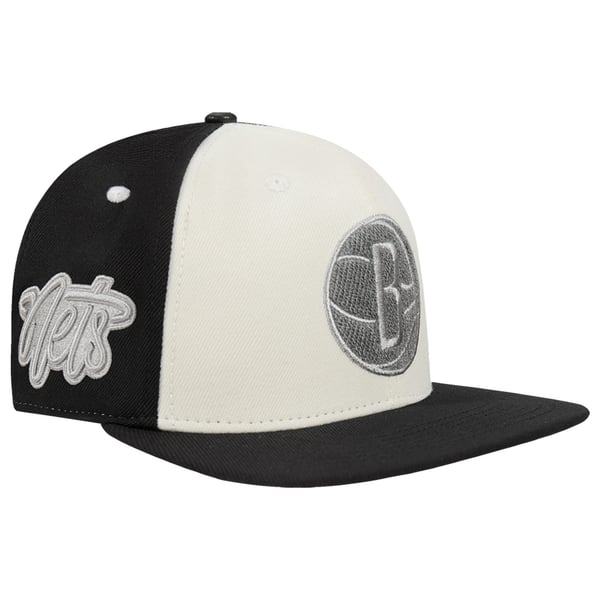 Бейсболка Brooklyn Nets Pro Standard Cream French Terry