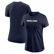 England National Team Nike WoWordmark T-Shirt - Navy