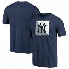 New York Yankees Navy Pregame Vibe Tri-Blend T-Shirt