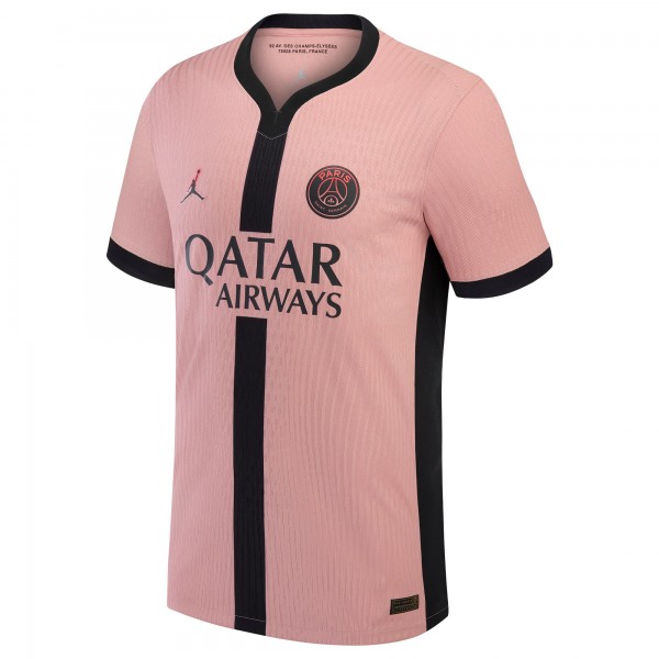 Игровая джерси Paris Saint-Germain Jordan Brand 2024/25 Third Authentic - Pink