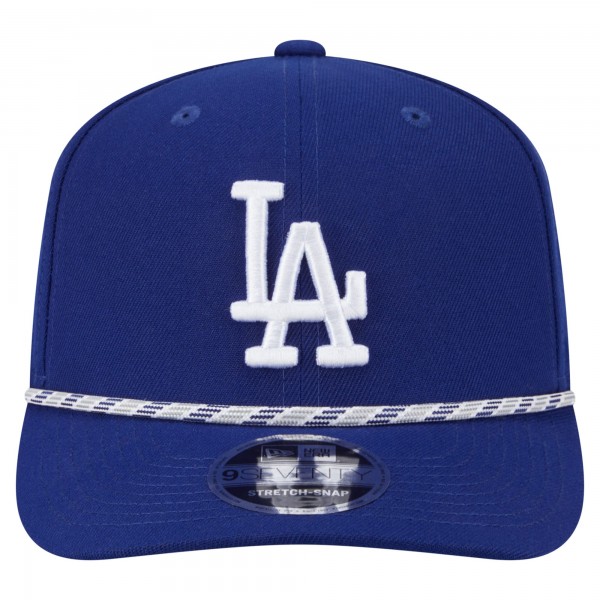 Бейсболка Los Angeles Dodgers New Era Royal Multi-Rope 9SEVENTY Stretch-Snap