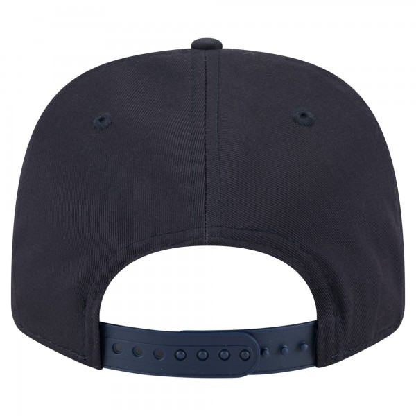 Бейсболка New York Yankees New Era Navy Circle Patch 9SEVENTY Stretch-Snap