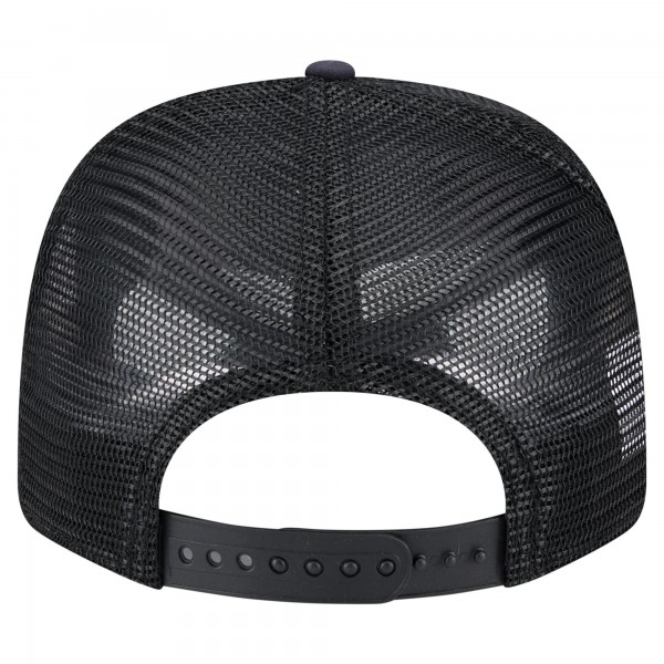 Бейсболка Los Angeles Dodgers New Era Black Adventure Drinks Pattern 9SEVENTY Stretch-Snap