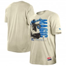 Футболка Orlando Magic New Era Cream Distressed Throwback Vintage Color Pack