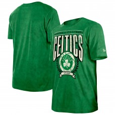 Boston Celtics New Era Kelly Green Throwback Vintage Boxy Mineral Wash T-Shirt