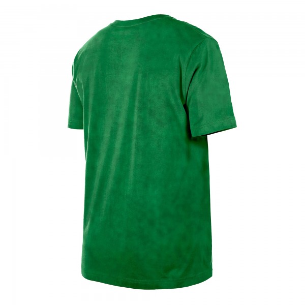 Boston Celtics New Era Kelly Green Throwback Vintage Boxy Mineral Wash T-Shirt