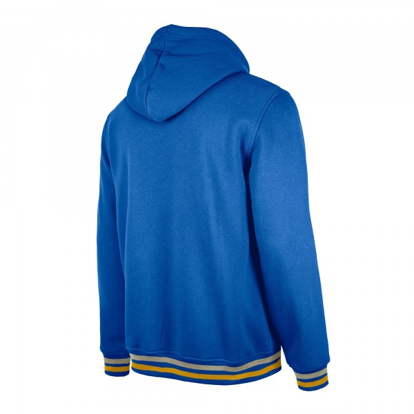 Толстовка Golden State Warriors New Era Royal Throwback Vintage