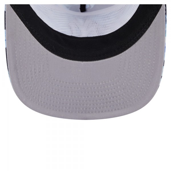 New York Yankees New Era Navy Adventure Pattern Golfer Trucker Snapback Hat
