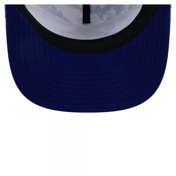 Los Angeles Dodgers New Era White Printed Island Golfer Snapback Hat