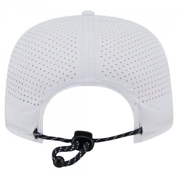 New York Yankees New Era White Perforated Golfer Snapback Hat