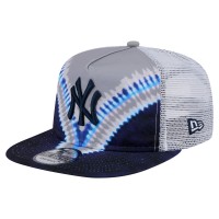 Бейсболка New York Yankees New Era Tie-Dye Golfer Trucker