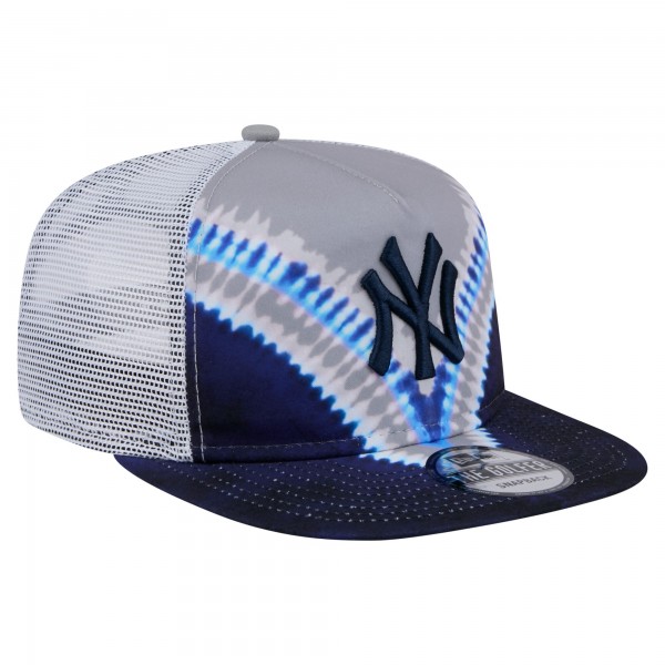 Бейсболка New York Yankees New Era Tie-Dye Golfer Trucker