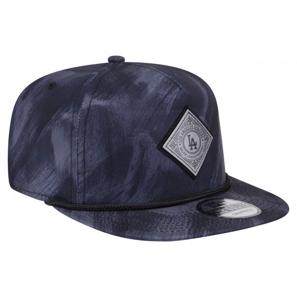 Los Angeles Dodgers New Era Navy Printed Golfer Snapback Hat