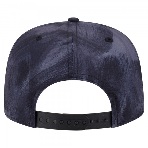 Los Angeles Dodgers New Era Navy Printed Golfer Snapback Hat