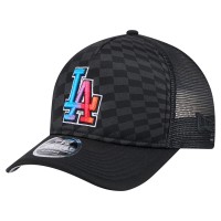 Бейсболка Los Angeles Dodgers New Era Black Gradient 9FORTY A-Frame M-Crown Trucker