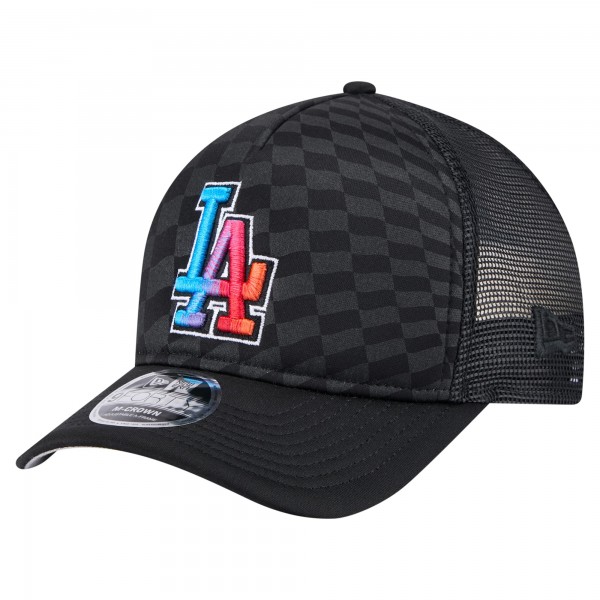 Бейсболка Los Angeles Dodgers New Era Black Gradient 9FORTY A-Frame M-Crown Trucker