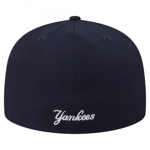 Бейсболка New York Yankees New Era Navy Overlap 59FIFTY