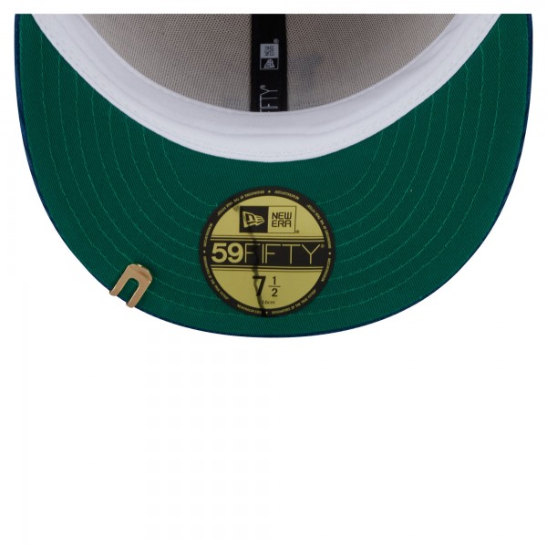 Бейсболка Los Angeles Dodgers New Era Cream/Royal Two-Tone Corduroy 59FIFTY