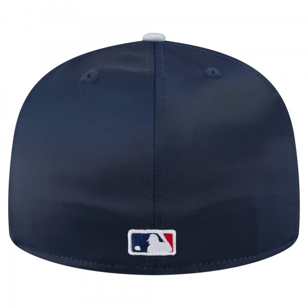 Бейсболка New York Yankees New Era Navy/Gray Satin 59FIFTY
