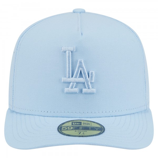 Бейсболка Los Angeles Dodgers New Era Light Blue Color Pack A-Frame 59FIFTY