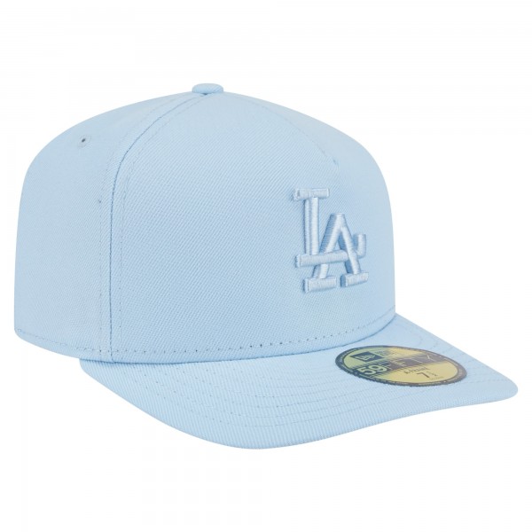 Бейсболка Los Angeles Dodgers New Era Light Blue Color Pack A-Frame 59FIFTY