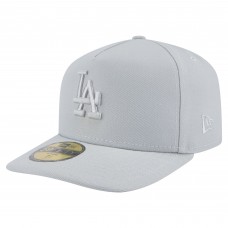 Бейсболка Los Angeles Dodgers New Era Gray Colorpack A-Frame 59FIFTY